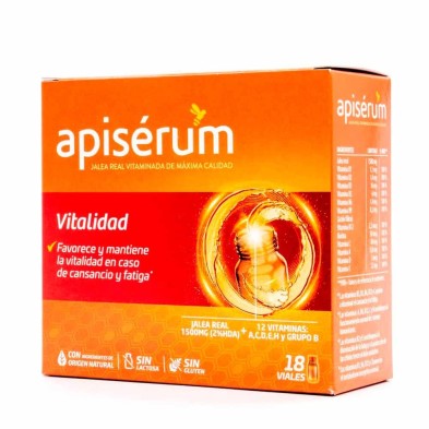 Apiserum Vitalidad 18 Viales