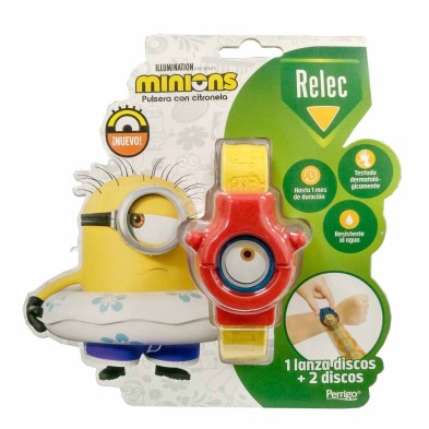 Relec Pulsera Niños Rojo Minion