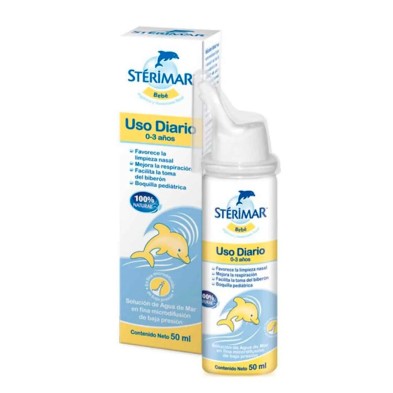 Sterimar Bebé Limpiador Nasal Agua de Mar 50 ML