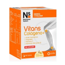 NS Vitans Colágeno+  30 Sobres Sabor Vainilla