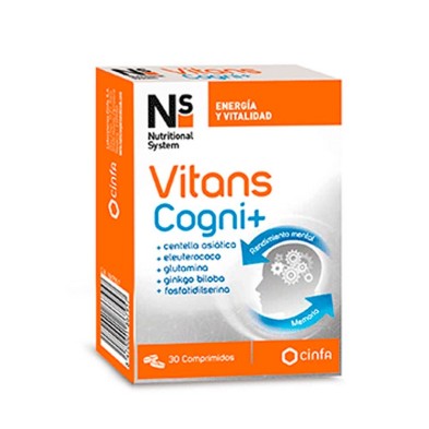 NS Vitans Cogni+ 30 Comprimidos