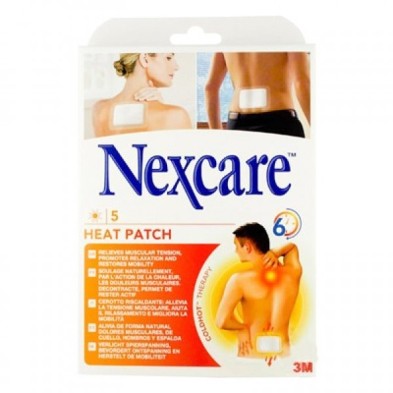 3M Nexcare Parche de Calor 9,5X13 CM 5 Unidades