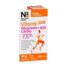 NS Vitans Magnesio Citrato +400 10 Comprimidos Efervescentes