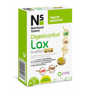 NS Digestconfort Lax 15 Comprimidos Bicapa
