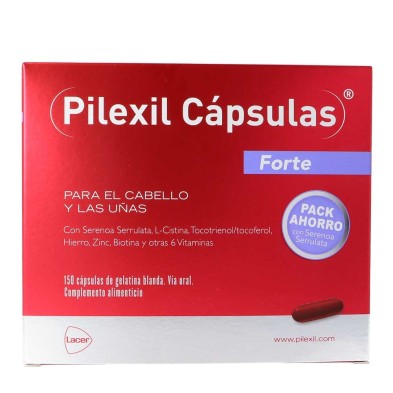 Pilexil Cápsulas Forte para Cabellos y Uñas 150 Cápsulas
