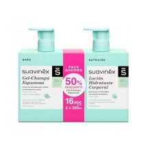Duplo Suavinex Gel Espumoso + Loción 500 ML