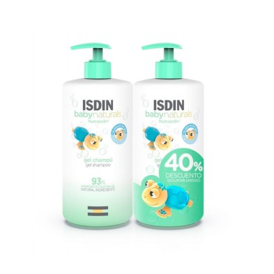 Duplo Isdin Babynaturals Gel Champú 2X750 ML