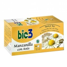 Bio 3 Manzanilla con Anís 25 Filtros 1,4 GR