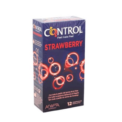 Control Strawberry Preservativos 12 Unidades