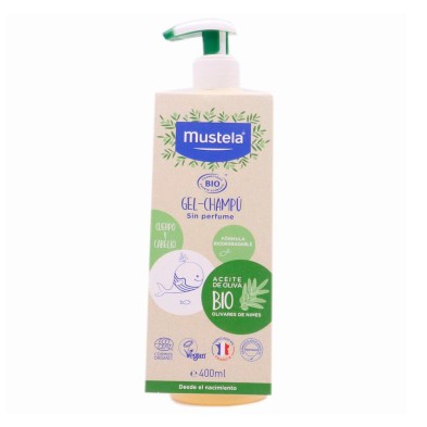 Mustela Gel Champú Bio con Dosificador 400 ML