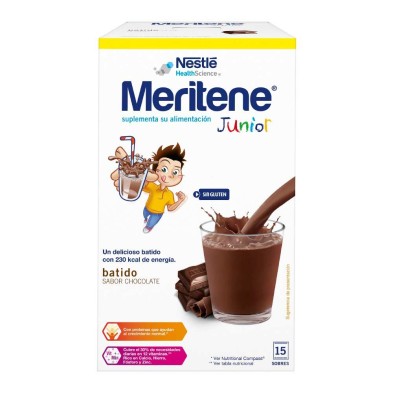 Meritene Junior Chocolate 15 Sobres