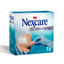 3M Nexcare Sensitive Esparadrapo Hipoalérgico color carne 5 metros