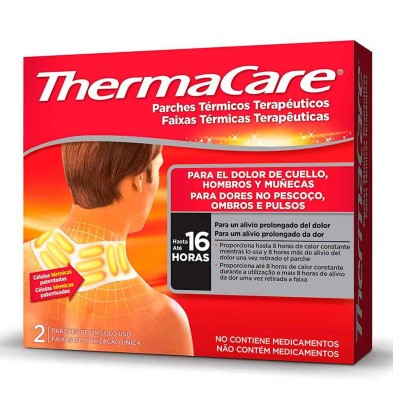 Thermacare Parche Térmico Cuello Hombro Muñeca 2 Parches