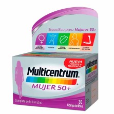 Multicentrum Mujer 50+ Envase de 30 Comprimidos