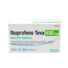 Ibuprofeno Teva 400 MG 20 Cápsulas Blandas