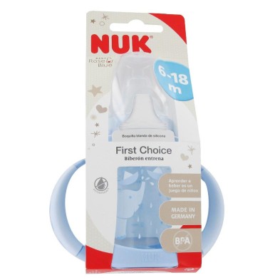 Nuk Biberon Silicona Entrena 150 ml