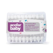 Acofarbaby Bastoncillos de Segur 50 Unidades