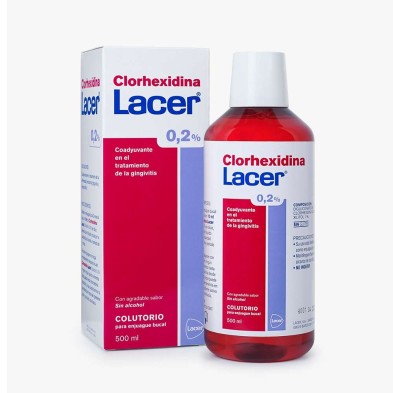 Lacer Colutorio Clorhexidina 0.2% 500 ML