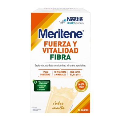 Meritene Fibra Vainilla 14 Sobres