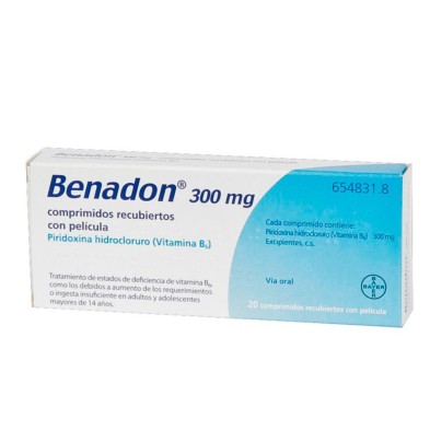 Benadon 300 MG 20 Comprimidos