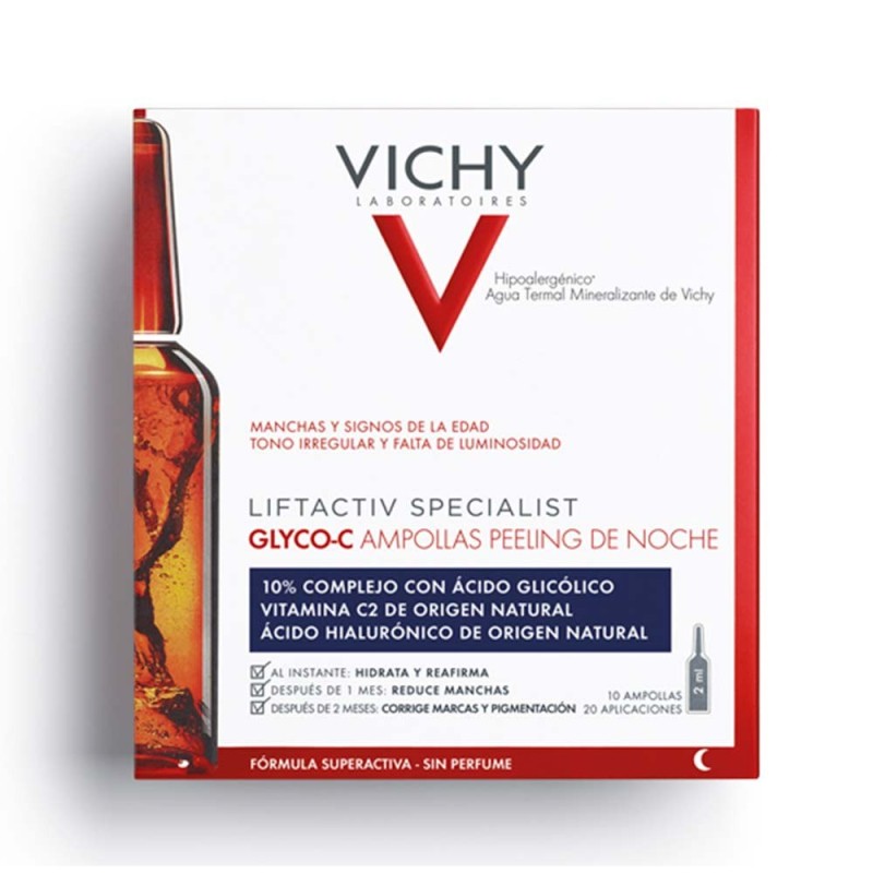 Vichy 10 Ampollas Liftactiv Glyco-C 2 ML