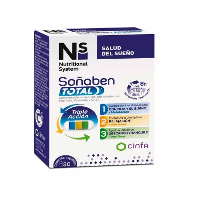 NS Soñaben Total 30 Cápsulas Vegetales
