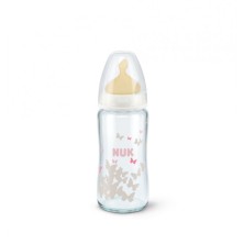 Biberon Nuk Fc Cristal Latex T1 240 ML