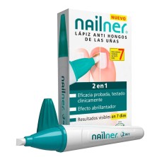 Nailner 2 en 1 Lápiz Antihongos 4 ML