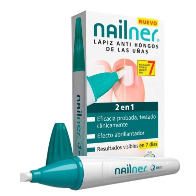 Nailner 2 en 1 Lápiz Antihongos 4 ML