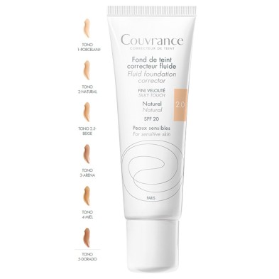 AVENE COUVRANCE MAQUILLAJE FLUIDO MIEL