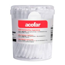 Acofar Bote de Bastoncillos 100 Unidades