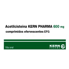 Kern Pharma Acetilcisteina 600 MG 20 Comprimidos Efervescentes
