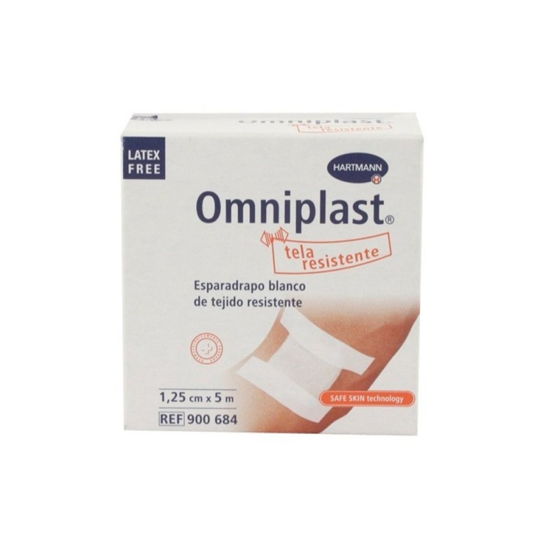 Omniplast Esparadrapo Blanco 5x1,25