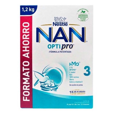Pack Nan Optipro 3  2 x 600 GR