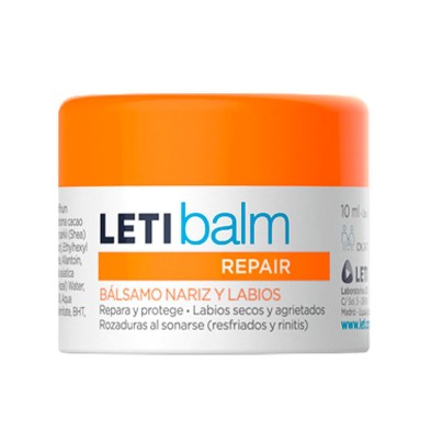 LETIBALM BALSAMO REPARADOR PEDIATRICO NARIZ Y LABIOS 10 ML