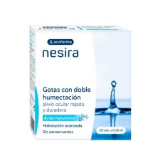 Acofarma Nesira Gotas con Doble Humectación AH 20 Monodosis