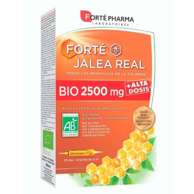 Forté Pharma Jalea Real Bio 2500 MG  20 Ampollas 15 ml