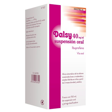 DALSY 40 MG/ML SUSPENSION ORAL 150 ML