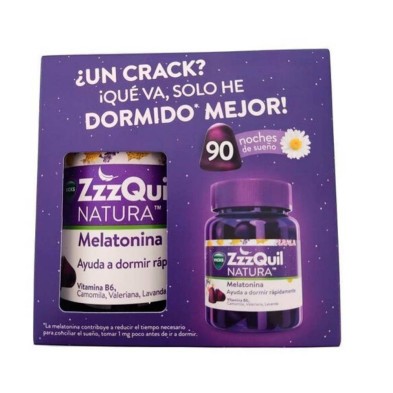 Pack ZzQuil Natura Edición Especial 60+30 Gominolas