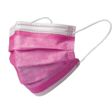 Mascarilla Quirúrgica Rosa Adulto