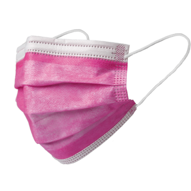 Mascarilla Quirúrgica Rosa Adulto