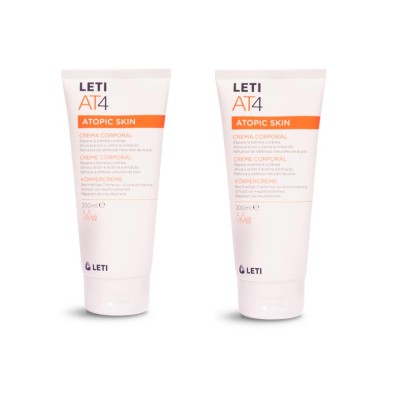 Duplo Leti AT4 Crema Corporal 2 x 200 ml