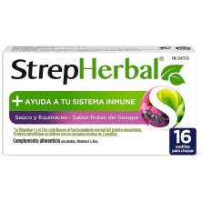 Stepherbal Frutas Del Bosque 16 Pastillas Para Chupar