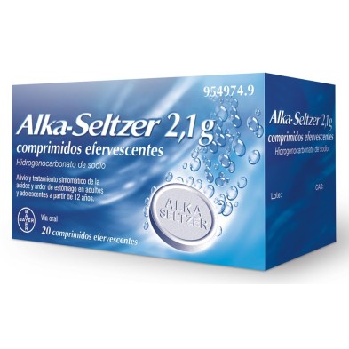 ALKA SELTZER 20 COMPRIMIDOS EFERVESCENTES