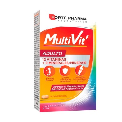 Forté Pharma Multivit Energy Adulto 28 Comprimidos