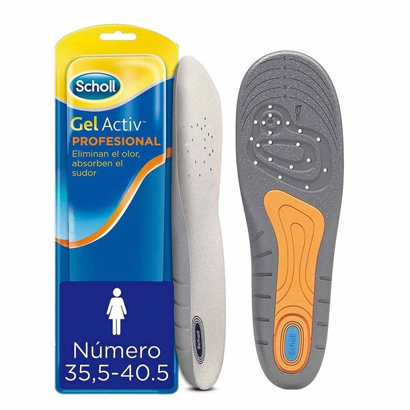 Scholl Plantilla Gel Activ Profes Mujer