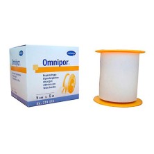 Omnipor Esparadrapo Hipoalégico Papel 5CMx5M