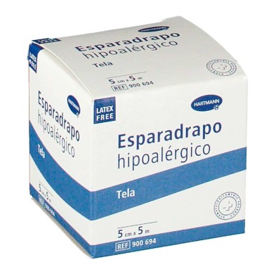 Esparadrapo Hipoalérgico Tela 5CMx5M