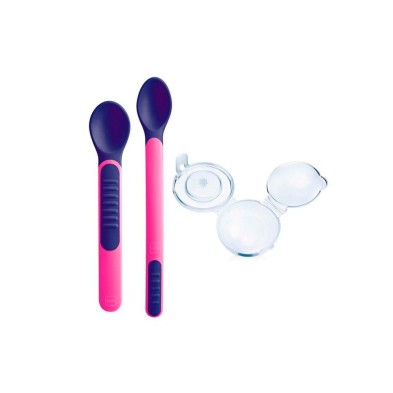 Mam Heat Sensitive Spoon & Cover Cuchara Punta Sensible