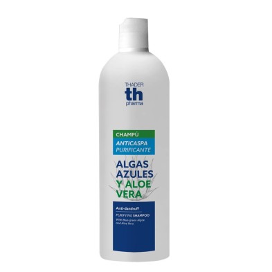 TH Champú Anticaspa Algas Azules y Aloe Vera 750 ML